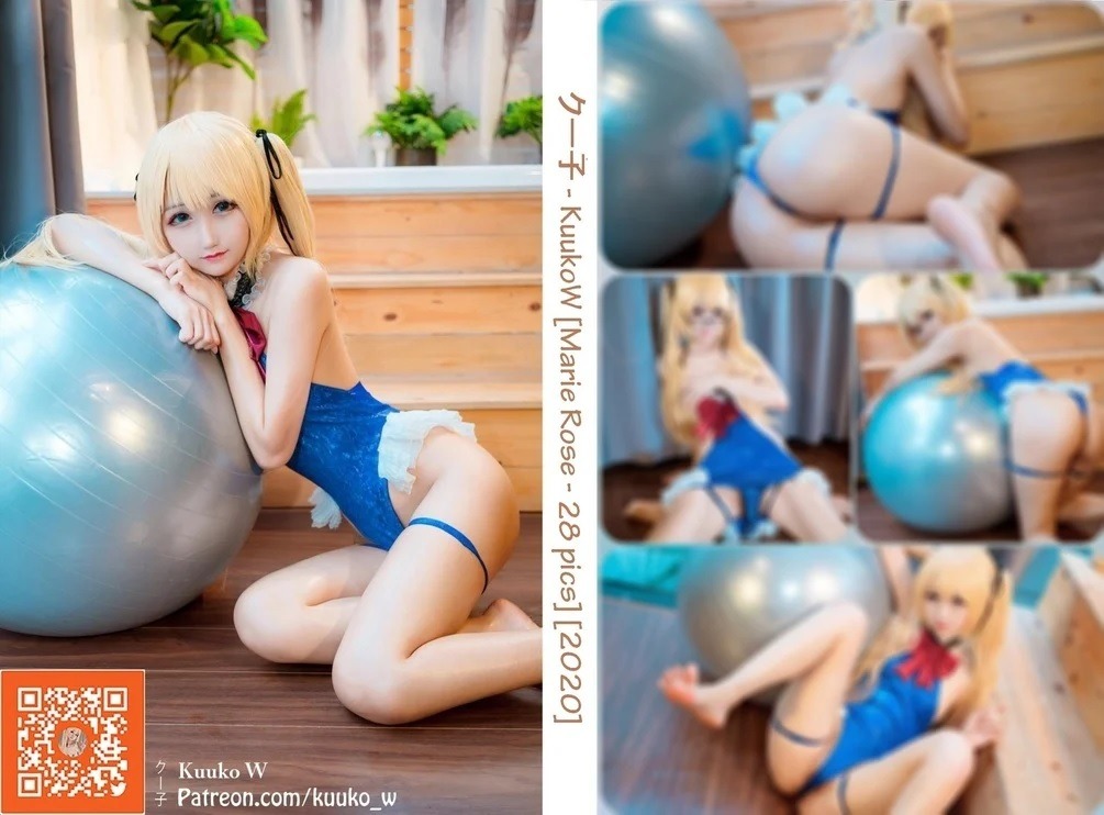 图片[1]-Kuuko W – NO.023 Marie Rose[25P]-XikXak